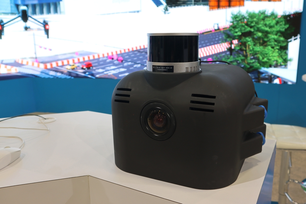 모빌테크가 CES 2023에서 선보인 '3D LiDar 스캐너' | 출처-에이빙뉴스