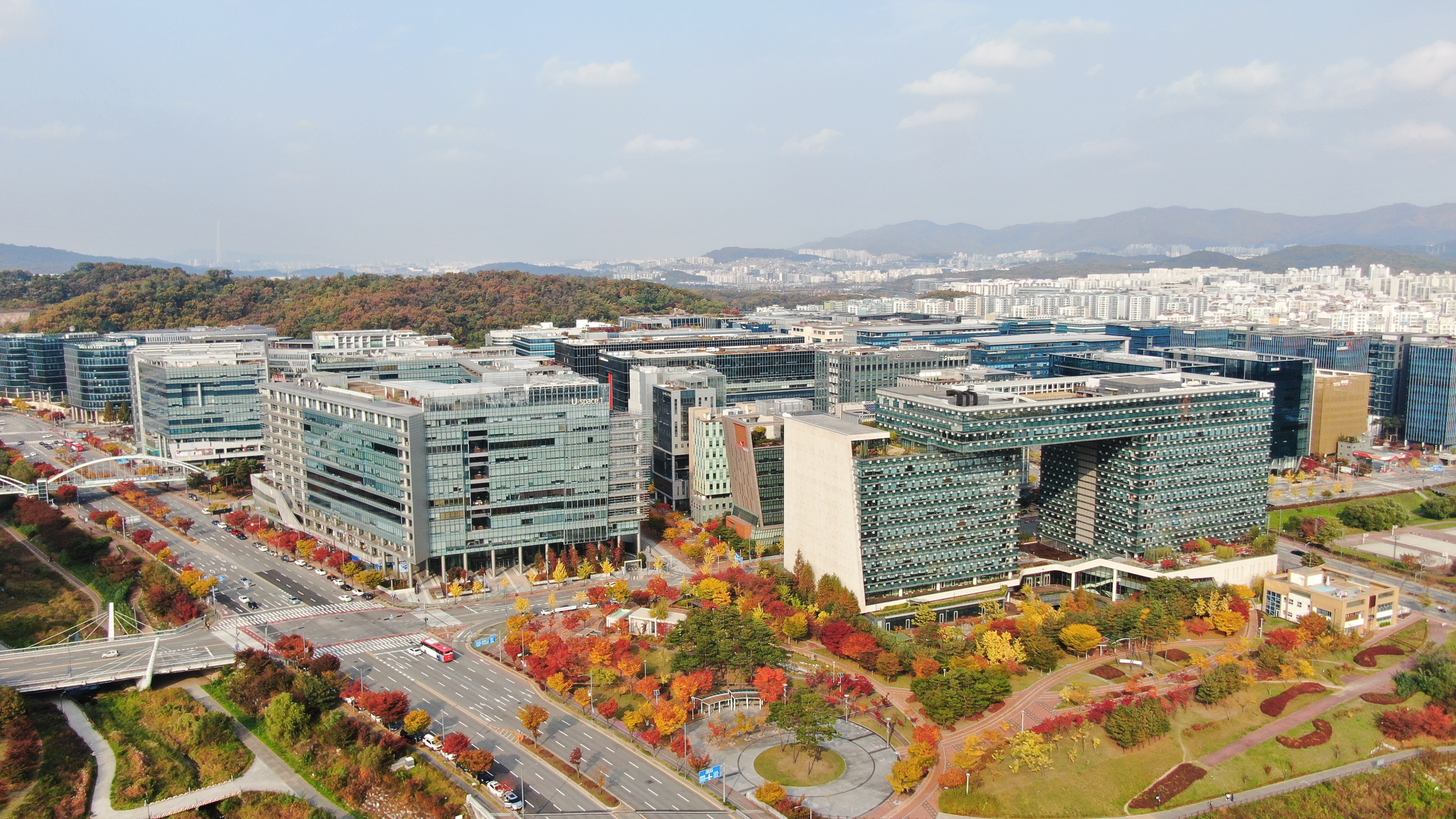 판교테크노밸리 전경